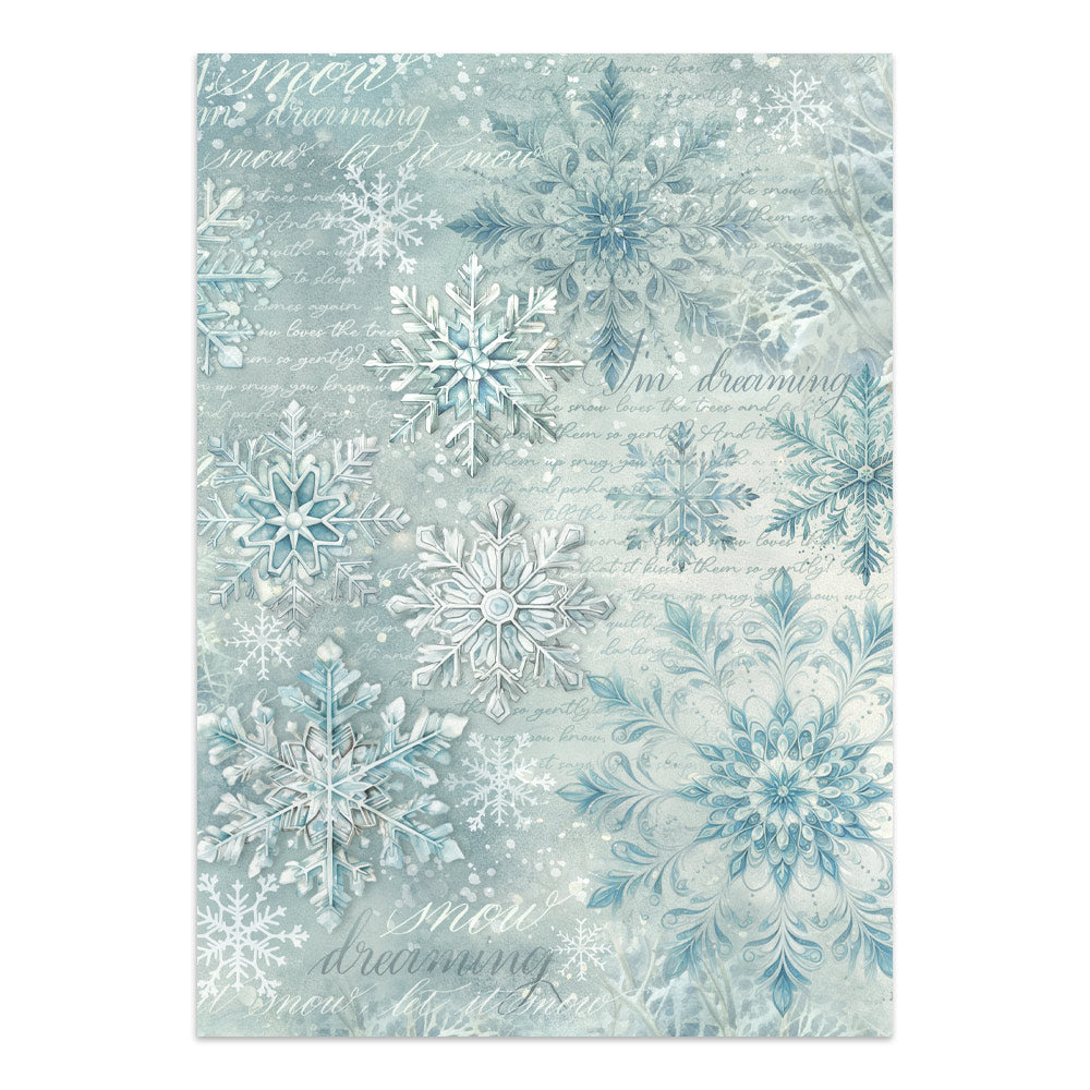 Printed Art Junk Journal: Stickers, Cut-Outs, Backgrounds For Art And Craft - White Christmas