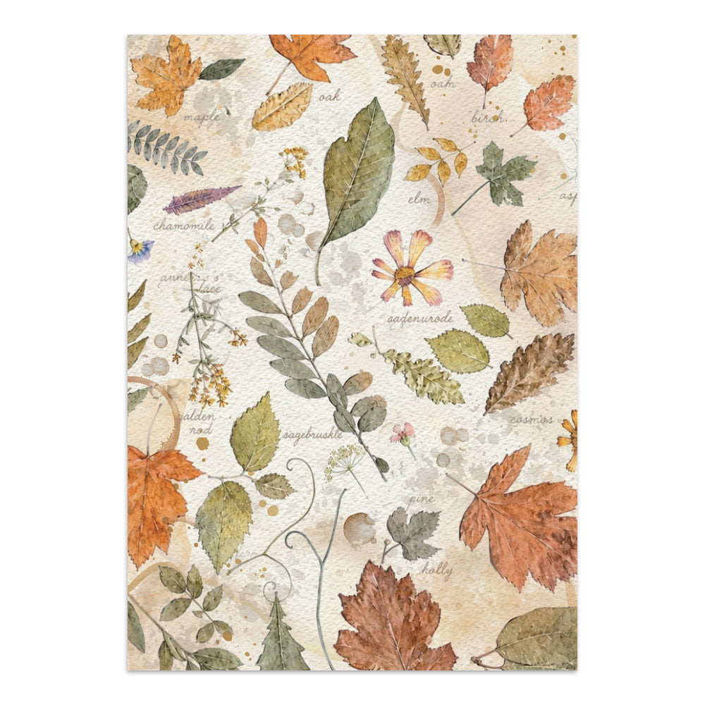 Printed Art Junk Journal: Stickers, Cut-Outs, Backgrounds For Art And Craft - Flowers And Poems