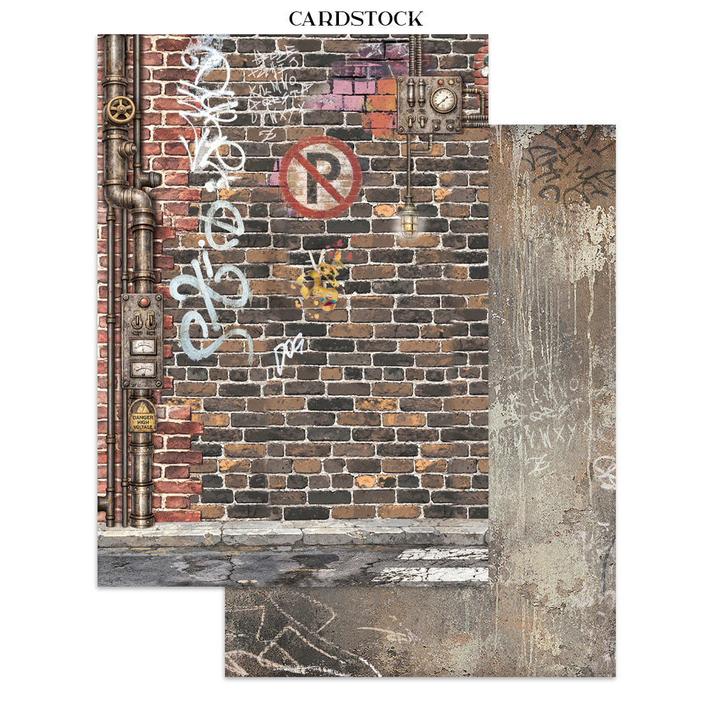 Printed Art Junk Journal: Stickers, Cut-Outs, Backgrounds For Art And Craft - Furry Friends 2