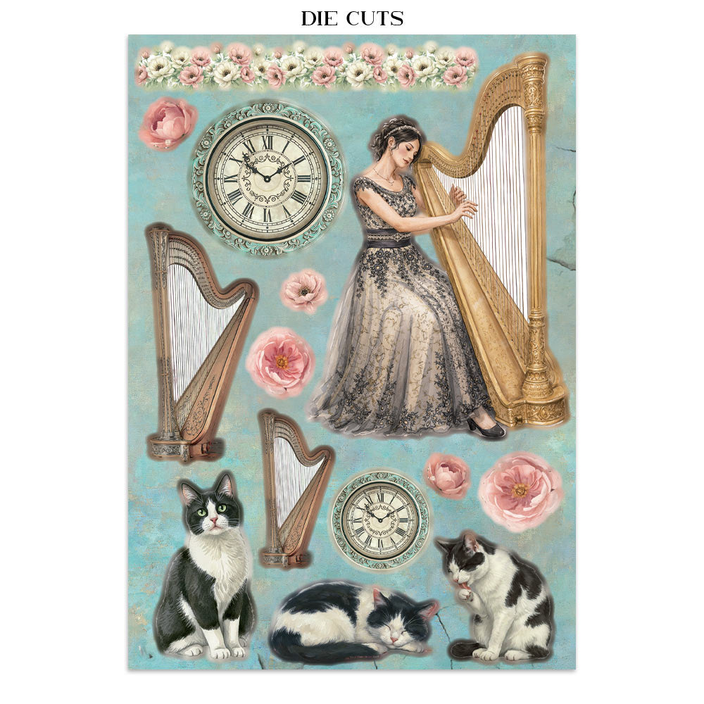 Printed Art Junk Journal Focus Points For Art And Craft A5 - Symphony