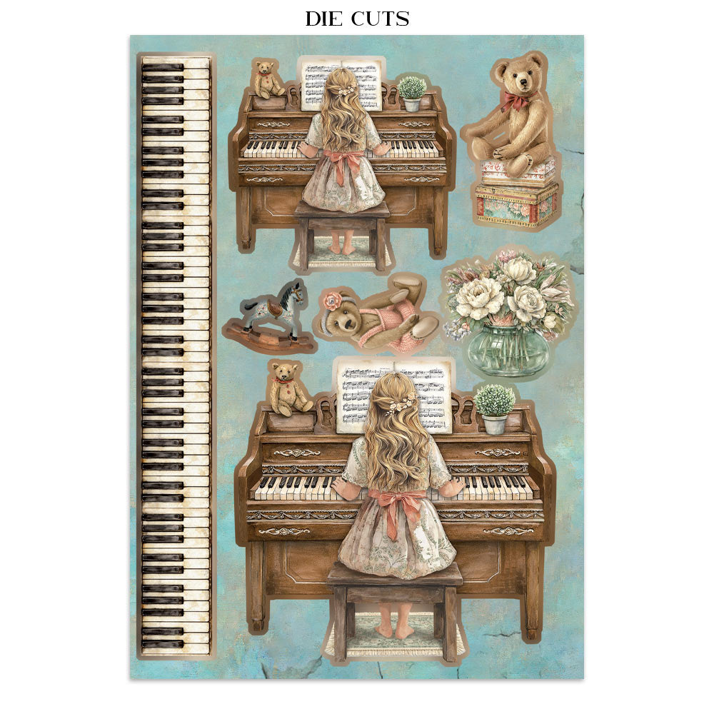 Printed Art Junk Journal Focus Points For Art And Craft A5 - Symphony
