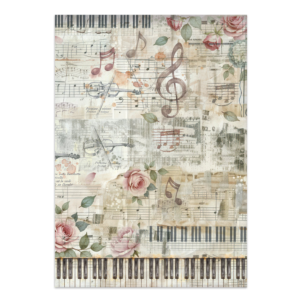 Printed Art Junk Journal Focus Points For Art And Craft A5 - Symphony