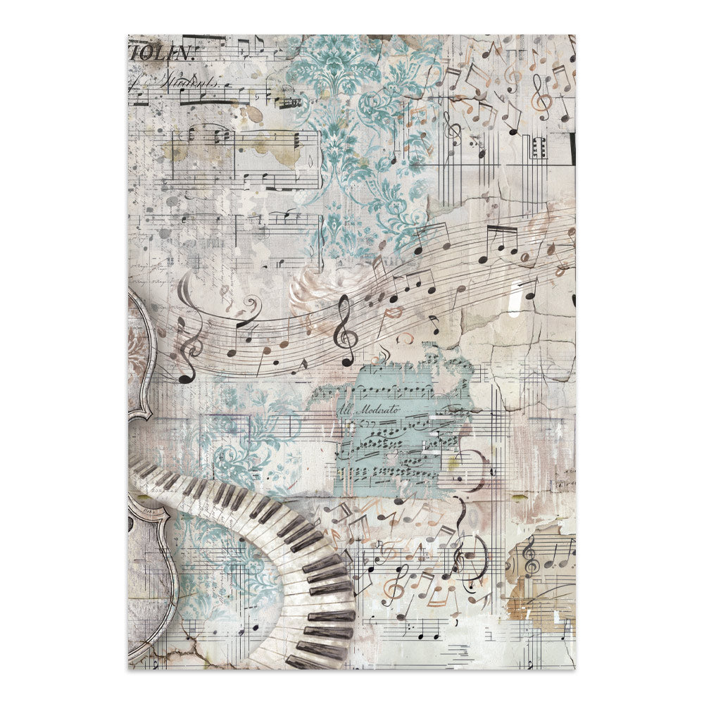 Printed Art Junk Journal Focus Points For Art And Craft A5 - Symphony