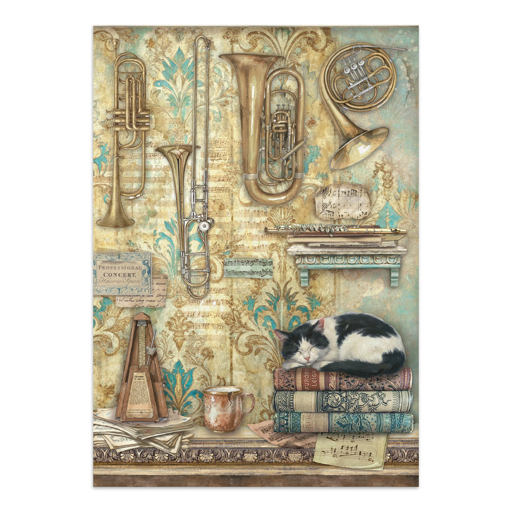 Printed Art Junk Journal Focus Points For Art And Craft A5 - Symphony