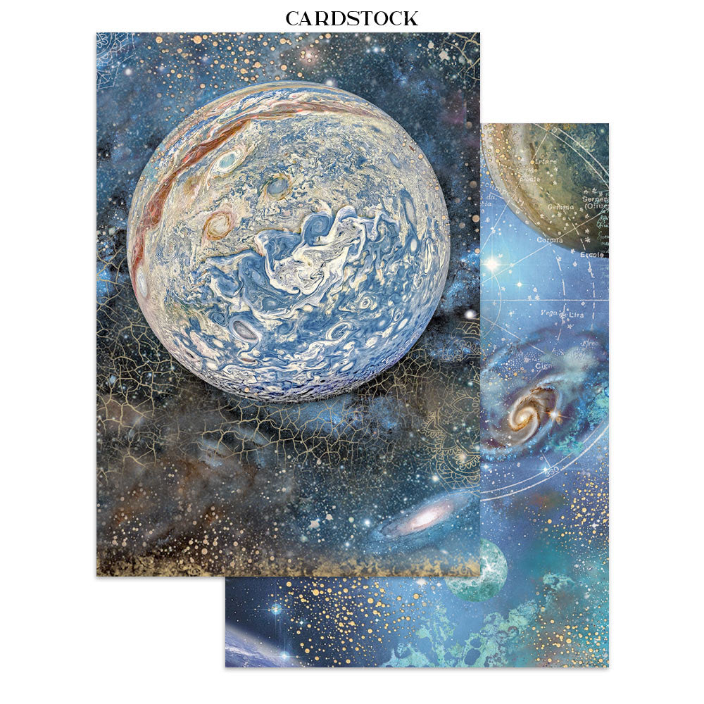 Printed Art Junk Journal Focus Points For Art And Craft A5 - Cosmos