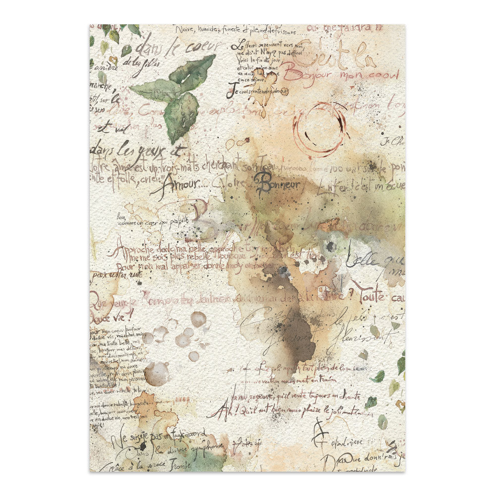 Printed Art Junk Journal Focus Points For Art And Craft A5 - Flowers And Poems