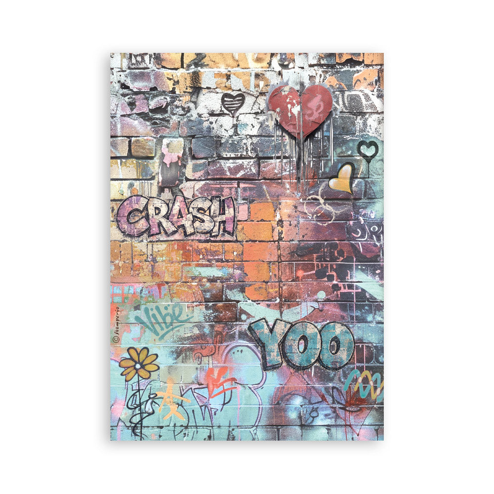 Printed Washi Pad For Art And Craft A5 8 Sheets - Furry Friends 2