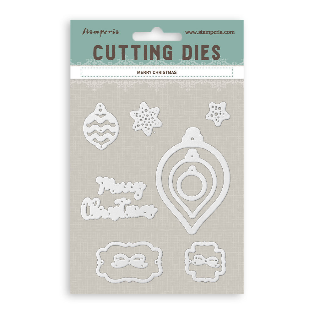 Cutting Dies For Paper Crafting A6 - Merry Christmas