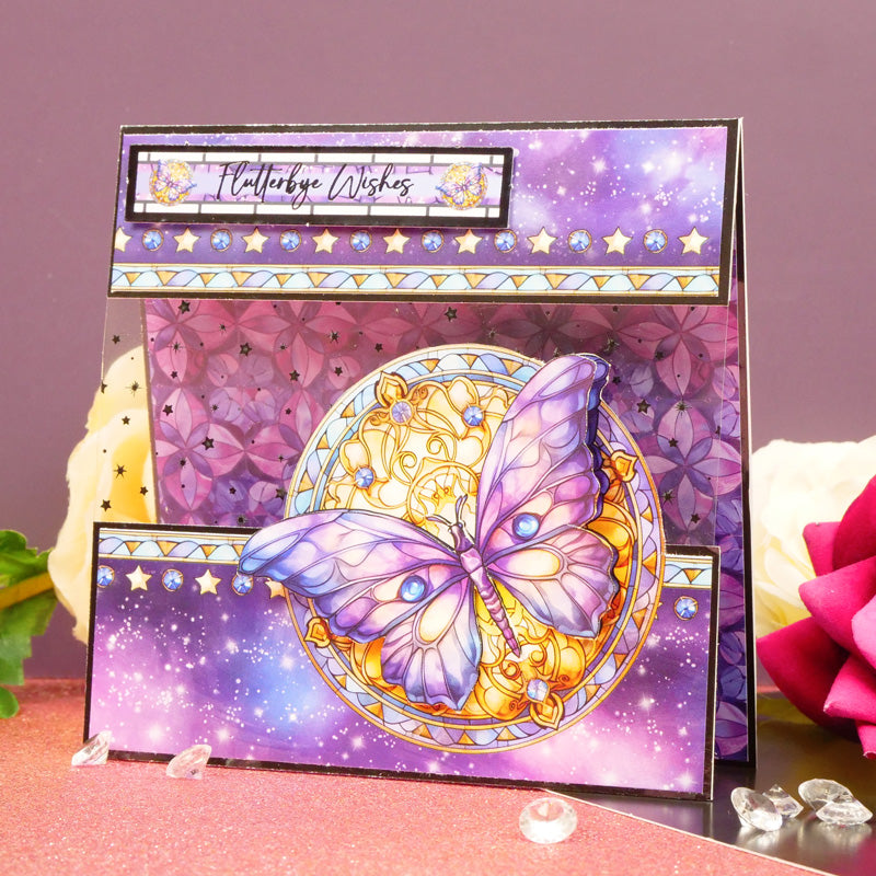 Stained Glass Mystical Worlds Luxury Foiled Acetate