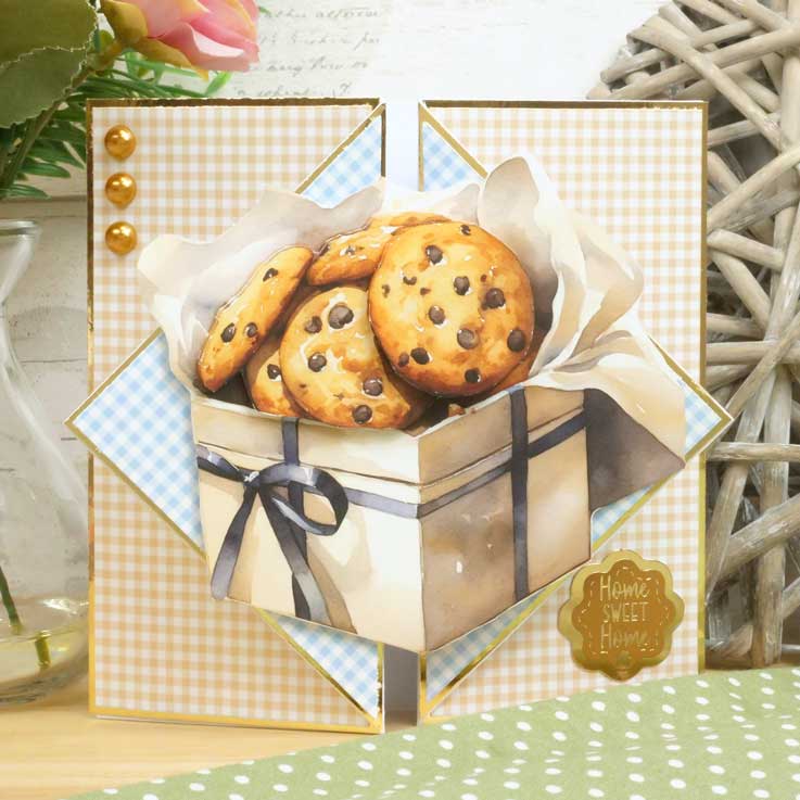 Luxury Shaped Card Blanks & Envelopes - Diamond Gatefold