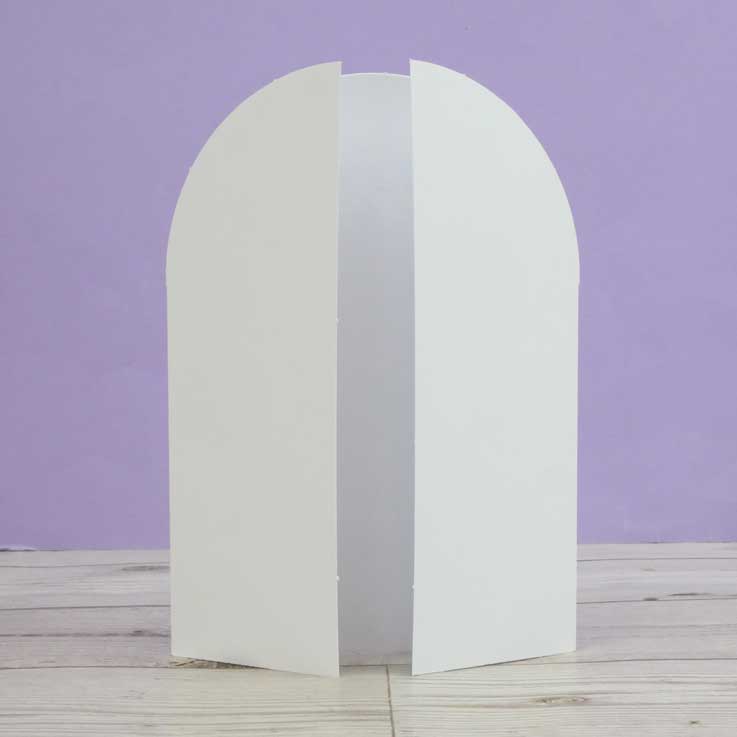 Luxury Shaped Card Blanks & Envelopes - Arch Gatefold