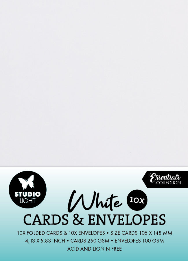 SL Cards & Envelopes White A6 Consumables 20 PC