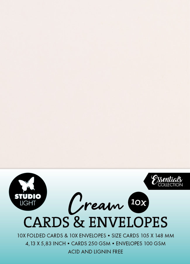 SL Cards & Envelopes Cream A6 Consumables 20 PC