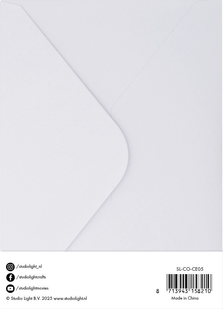 SL Cards & Envelopes White 5x7 Inch Consumables 20 PC