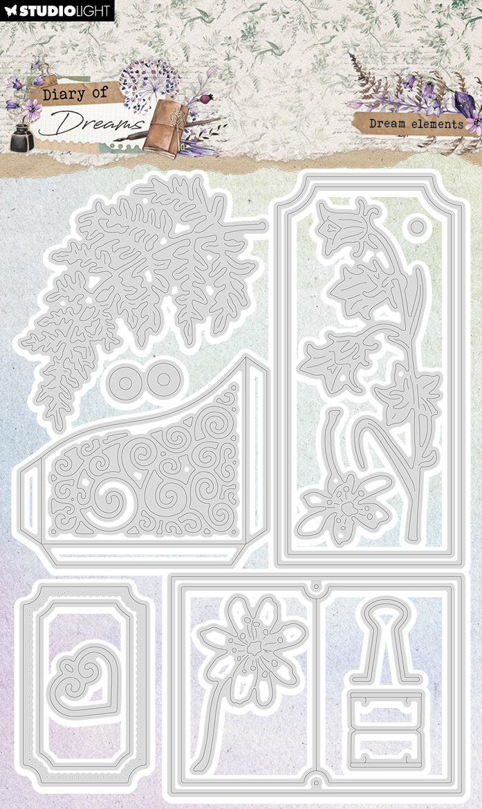SL Cutting Die Dream Elements Diary of Dreams 17 PC
