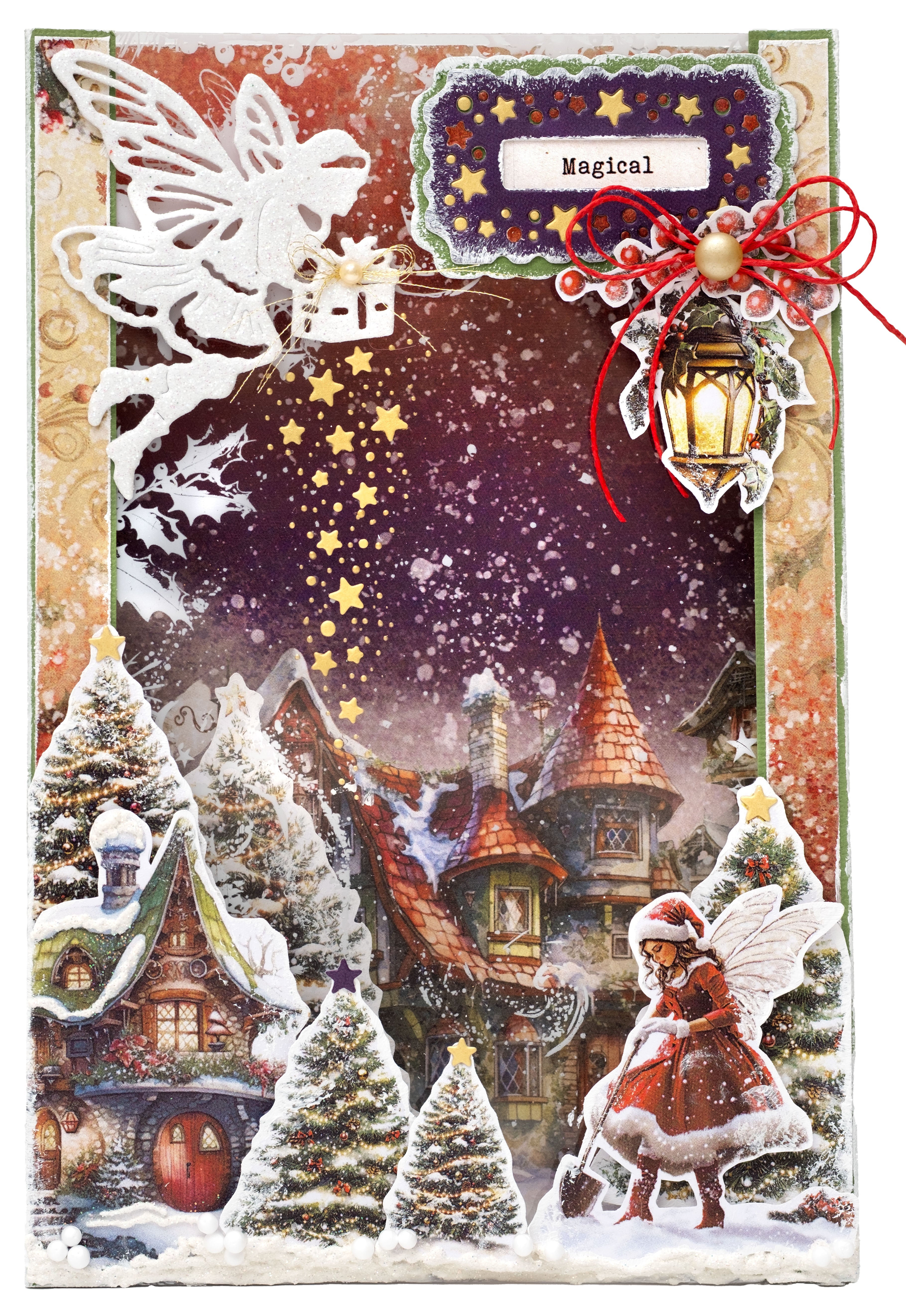 SL Designer Paper Pad Fairy Christmas Essentials 36 Sheets
