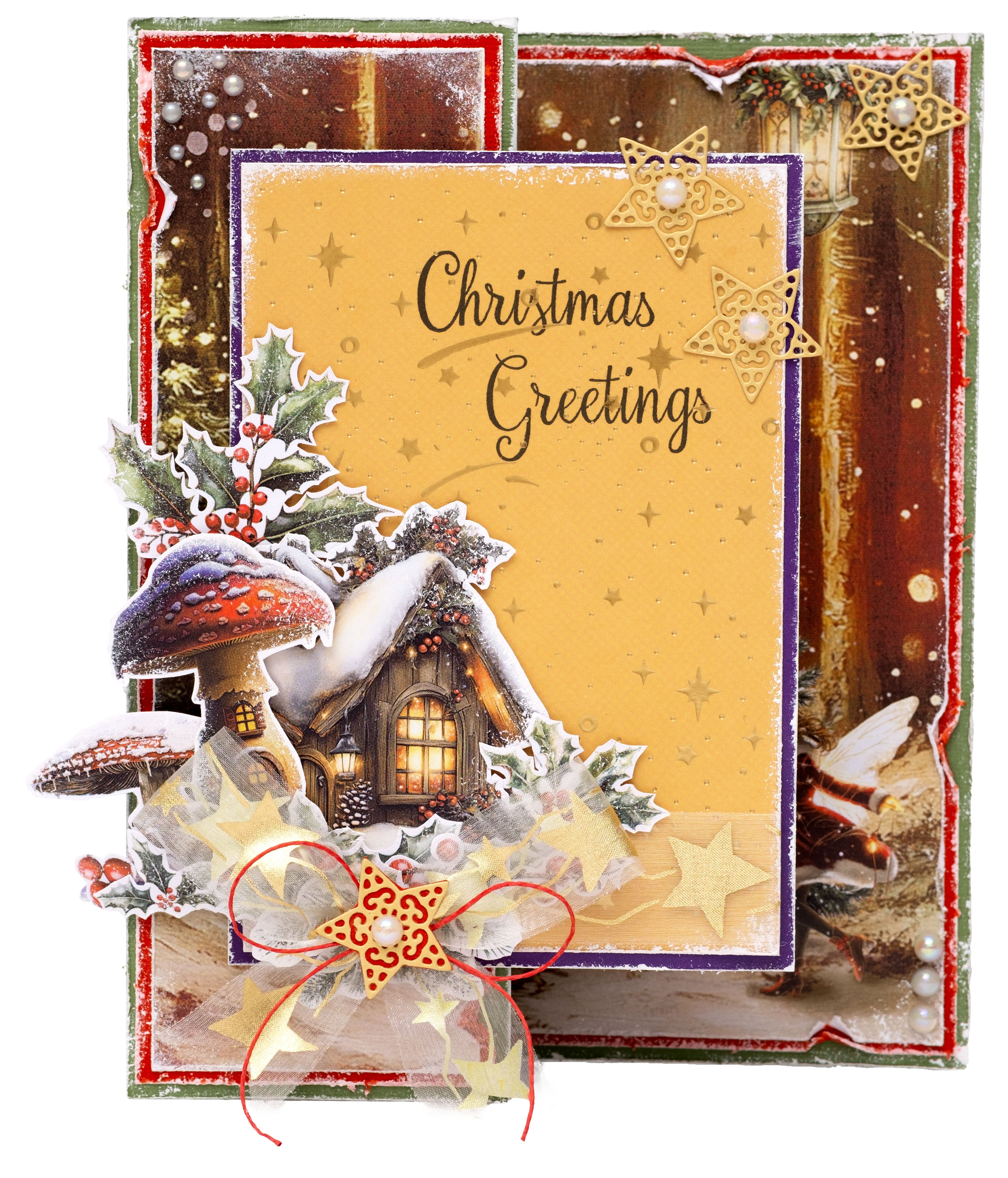 SL Designer Paper Pad Fairy Christmas Essentials 36 Sheets