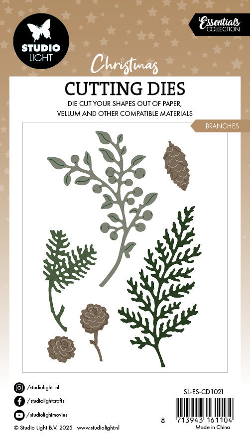 SL Cutting Die Branches Essentials 6 Pieces