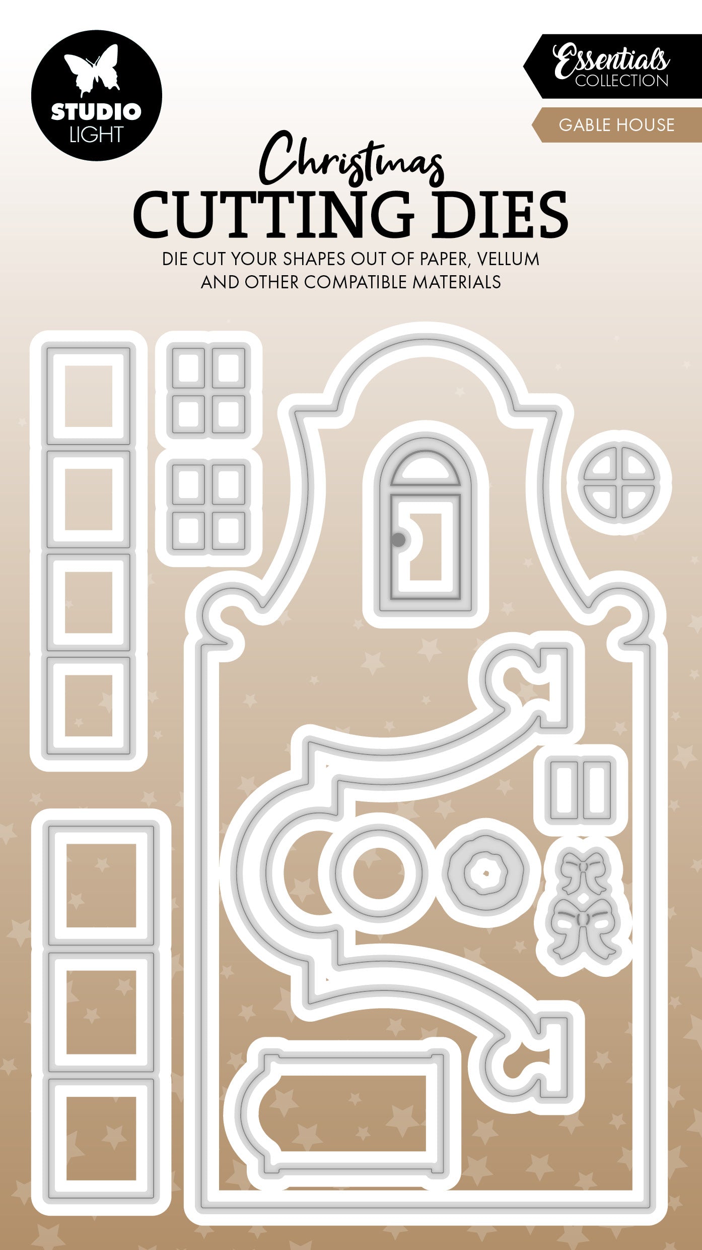 SL Cutting Die Gable House Essentials 12 Pieces