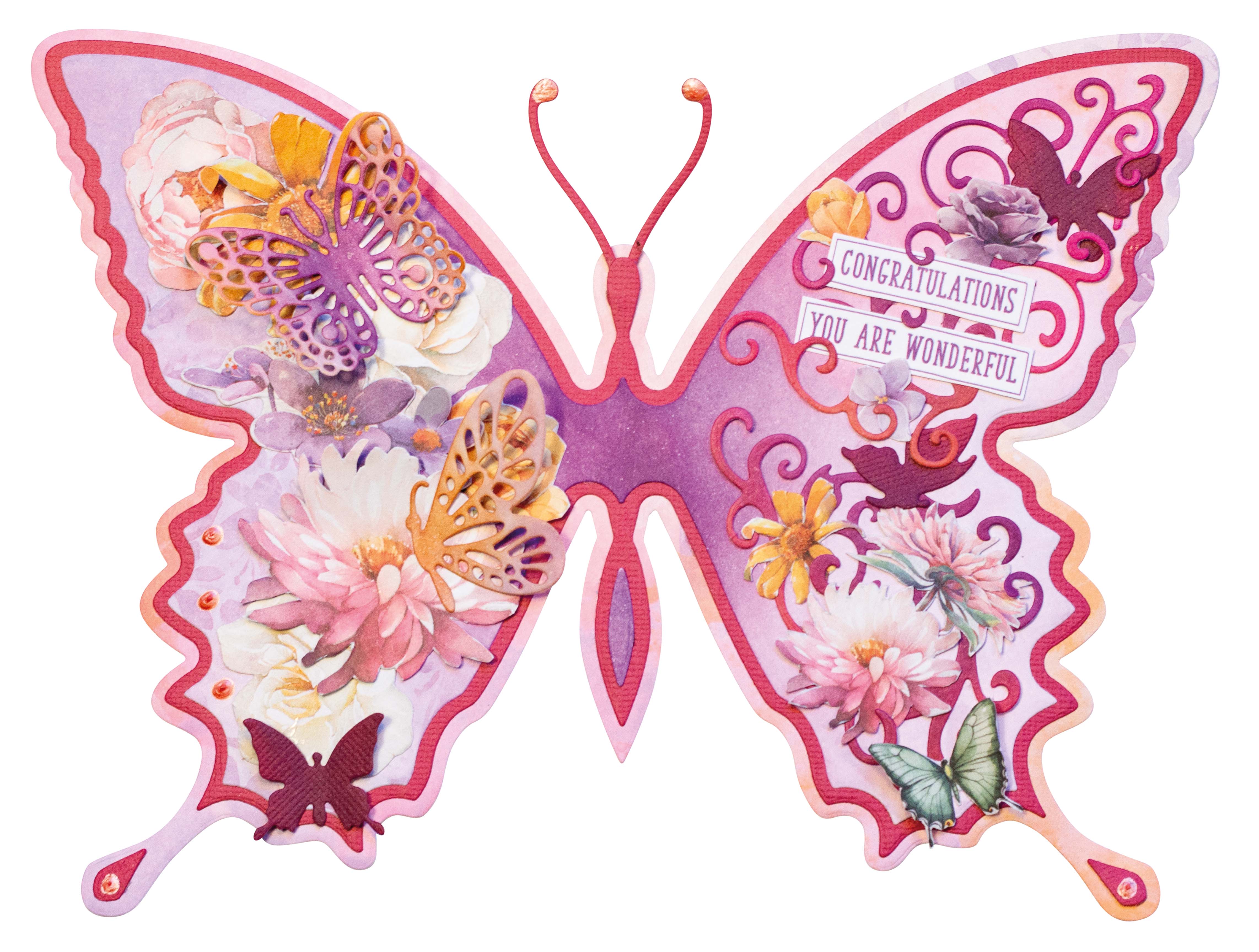 SL Die-Cut Paper Pad Flowers Essentials 28 Sheets