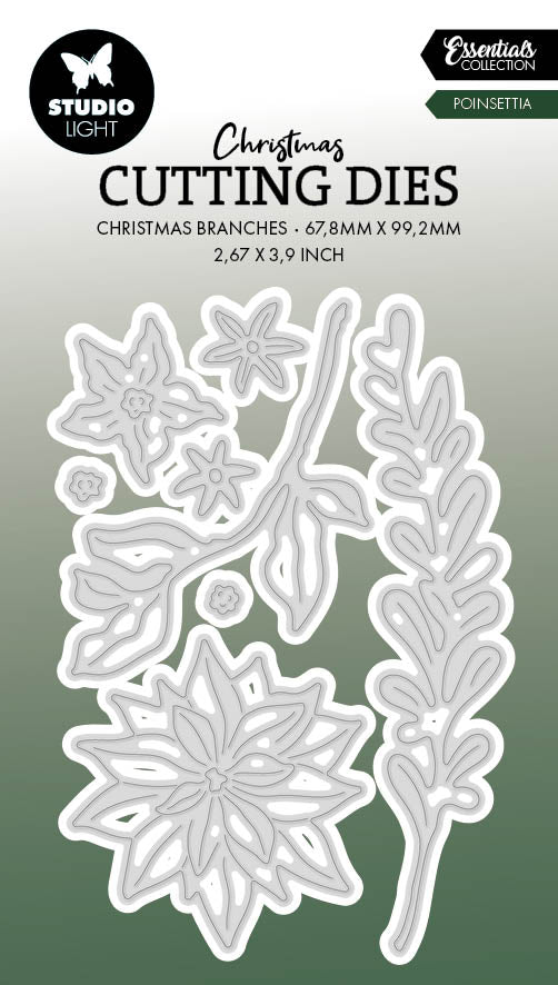 SL Cutting Dies Poinsettia Essentials 8 PC