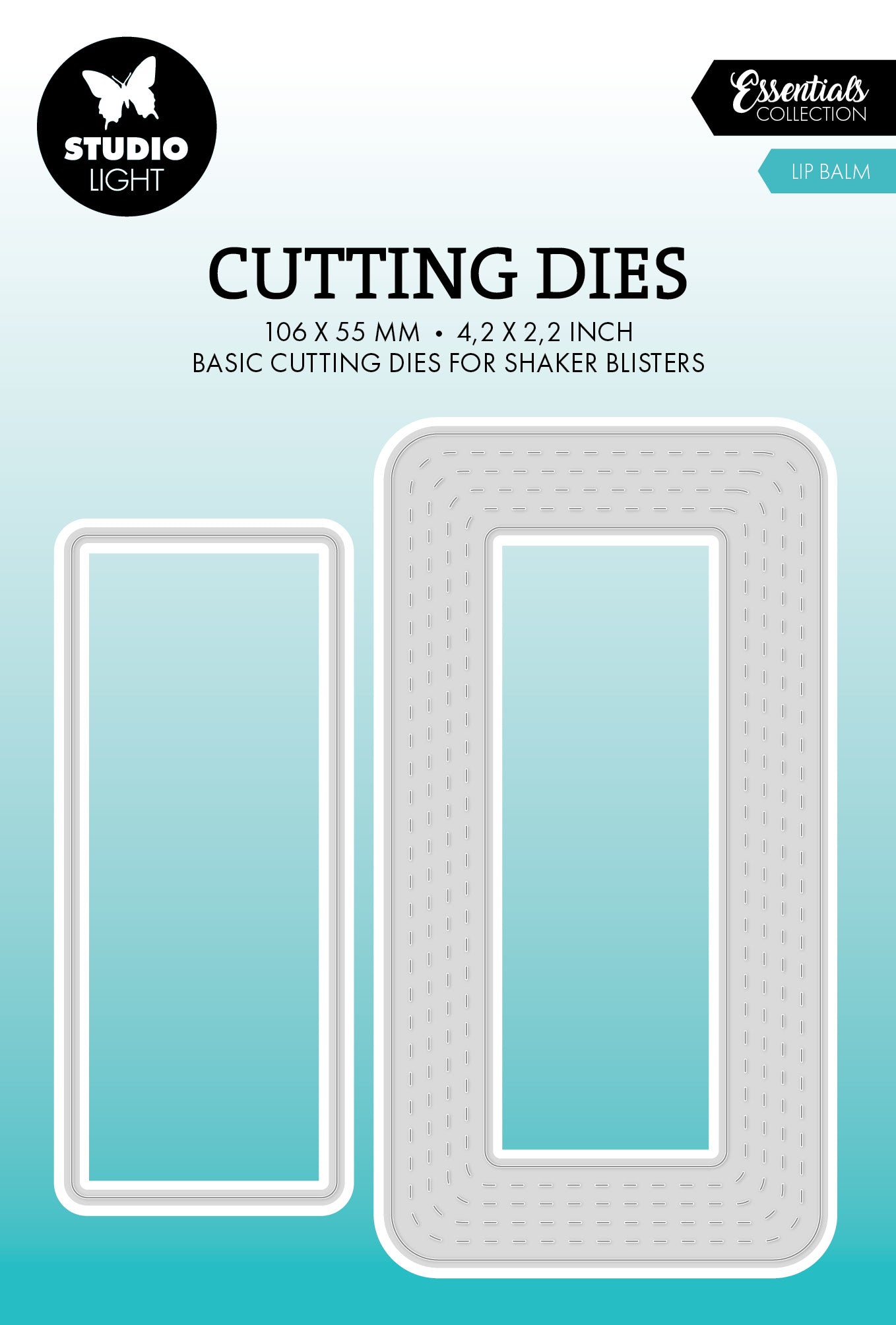 SL Cutting Die Lip Balm Blister Die Essentials 2 Pieces