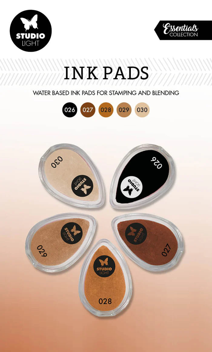 Studio Light Water Based Ink Pad Set of 3