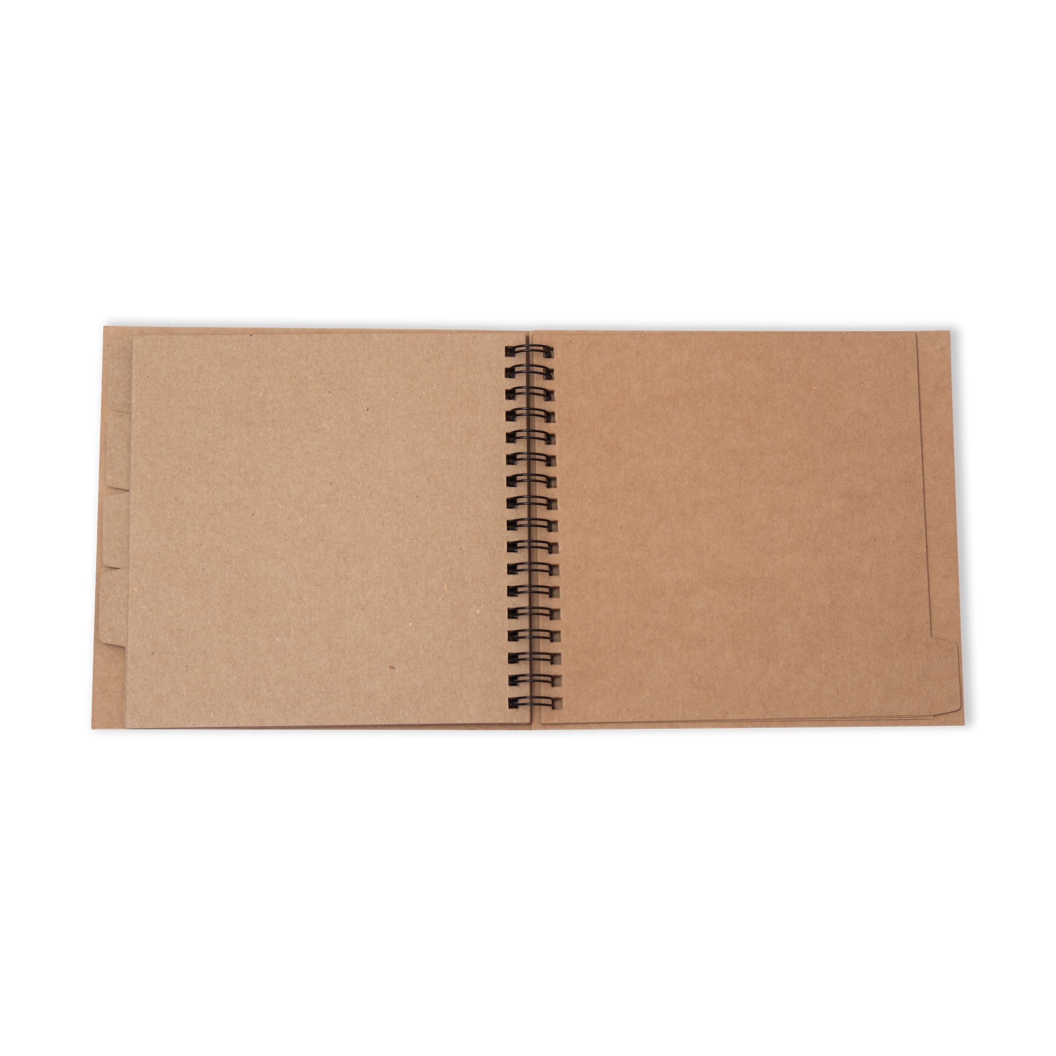 SL Spiral Passe-Partout Journal 15x15 cm, Kraft Essentials 1 Piece