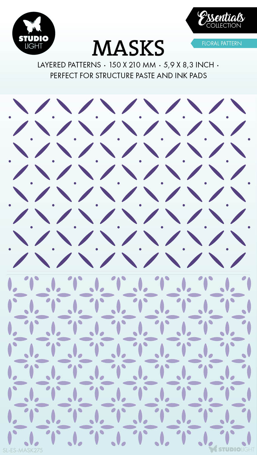 SL Mask Floral Pattern Essentials 1 PC