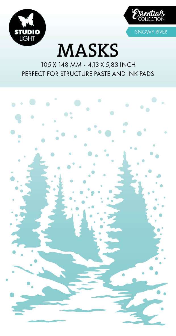 SL Mask Snowy river Essentials 105x148x1mm 1 Pieces