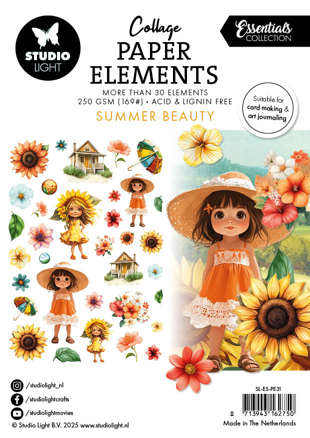 SL Paper Elements Summer Beauty Essentials 34 Pieces