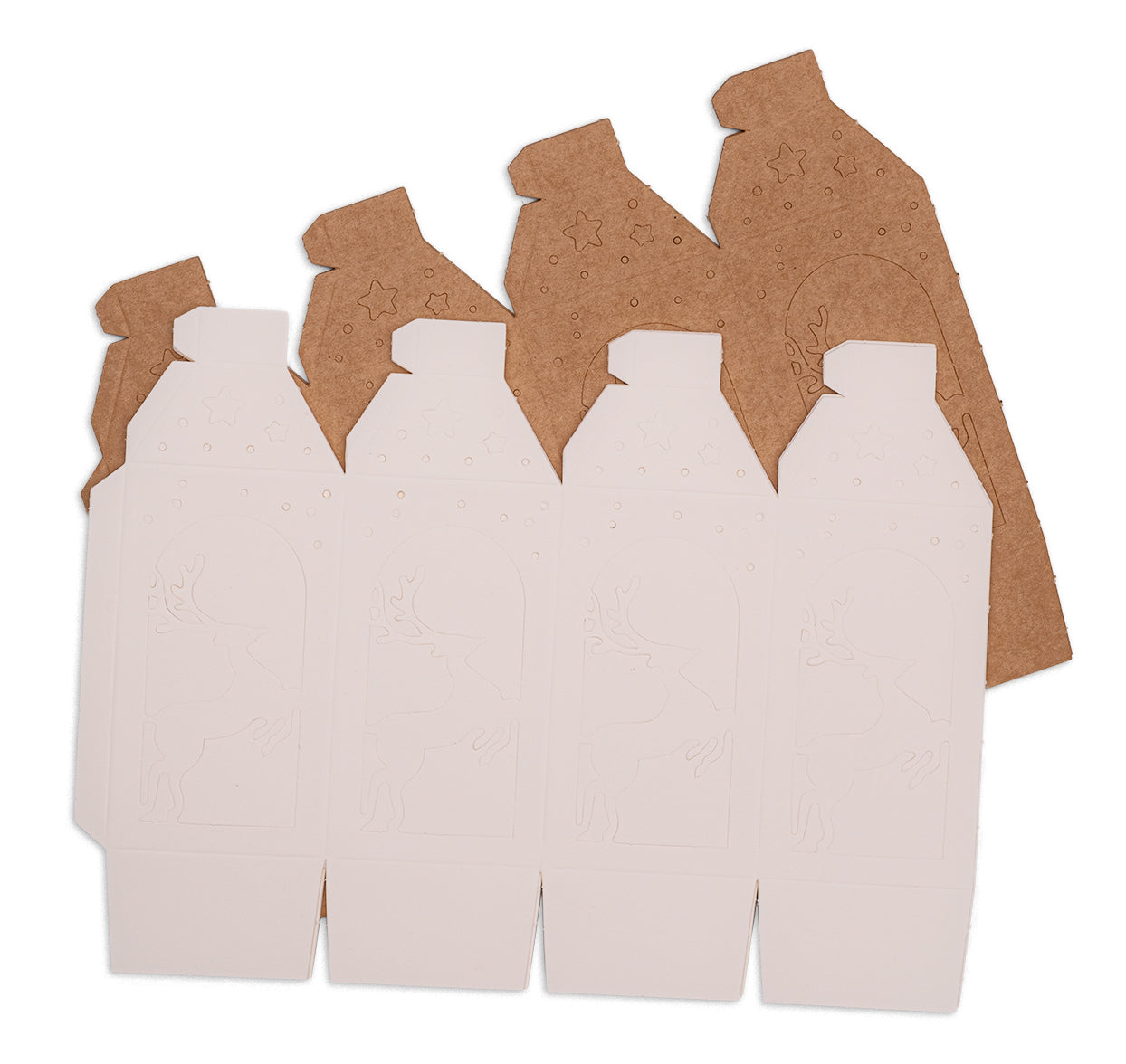 SL Die-Cut Paper Lanterns Reindeer Essentials 10 Sheets