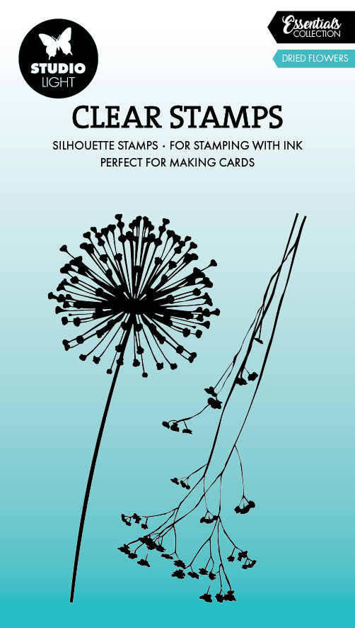 SL Clear Stamp Dried Flowers Essentials 2 Pieces