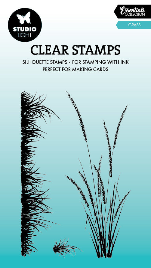 SL Clear Stamp Grass Essentials 3 Pieces