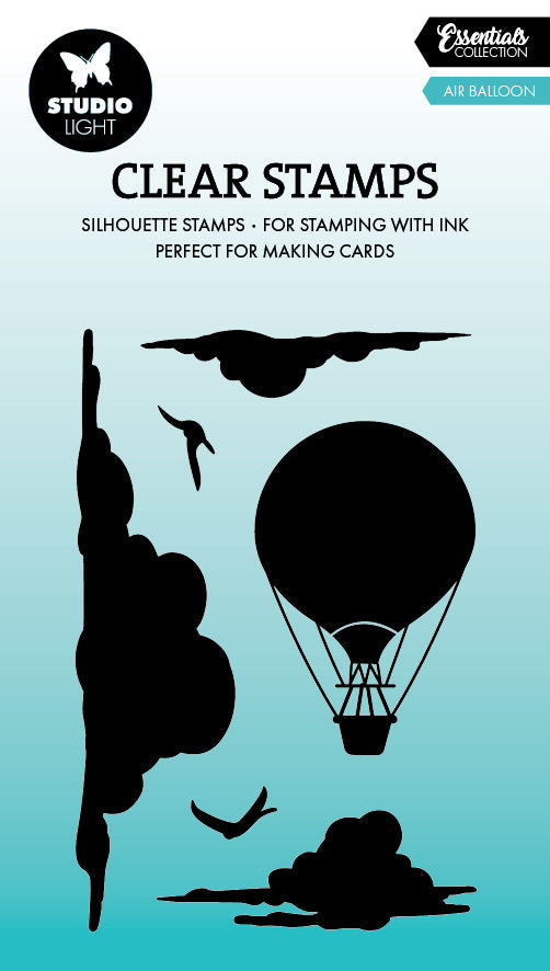 SL Clear Stamp Air Balloon Essentials 6 Pieces