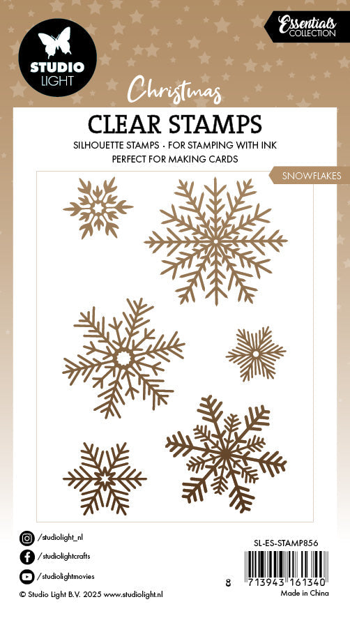 SL Clear Stamp Snowflakes Essentials 1 Piece