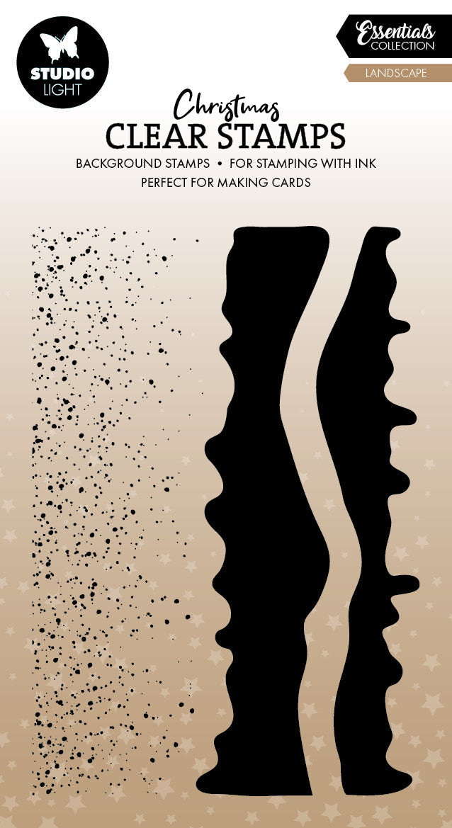 SL Clear Stamp Snow Landscape Essentials 3 Pieces