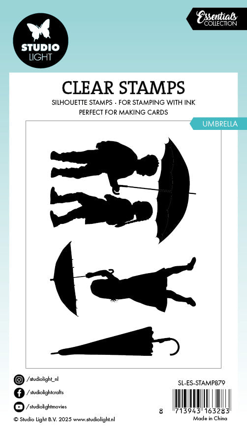 SL Clear Stamp Umbrella Essentials 3 Pieces