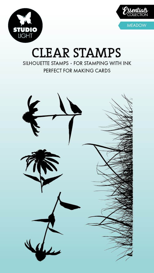 SL Clear Stamp Meadow Essentials 4 Pieces