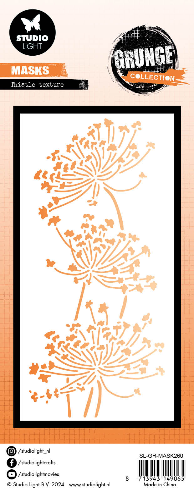 SL Mask Thistle Texture Grunge Collection 1 PC