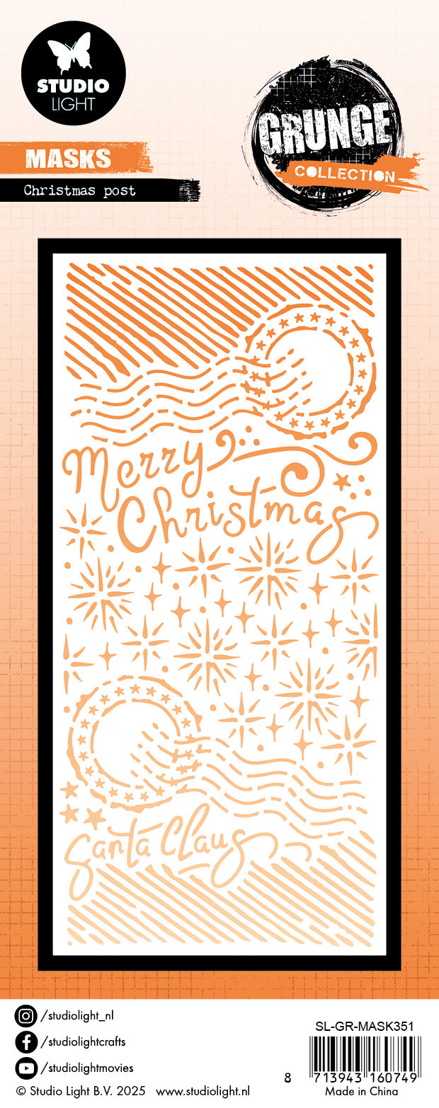 SL Mask Christmas Post Grunge Collection 1 Pieces