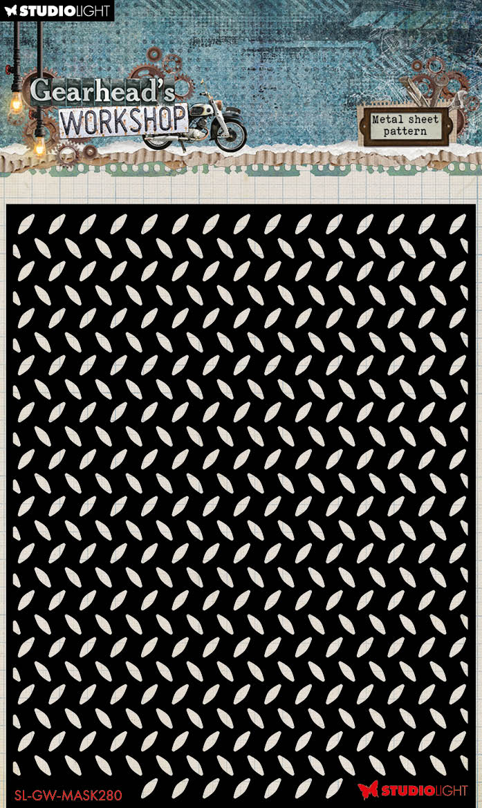 SL Mask Metal Sheet Gearhead's Workshop 1 PC