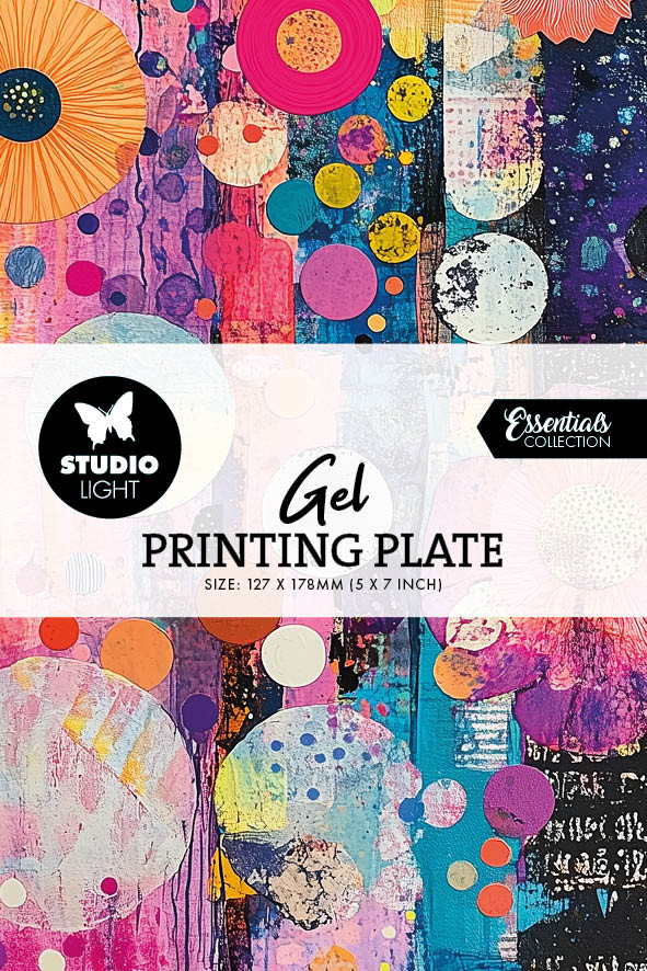 SL Gel Printing Plate 5x7 inch Tools 100x150x10mm 1 Piece