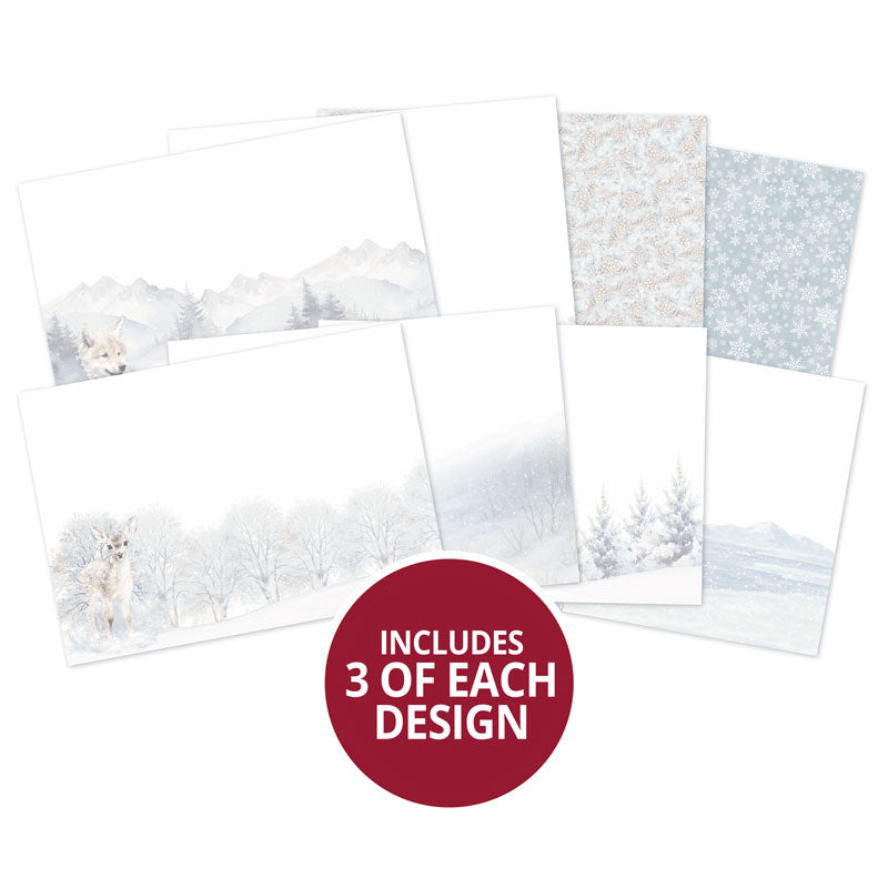 Snow Adorable Luxury Card Inserts