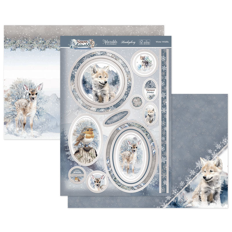 Winter Wildlife Luxury Topper Set