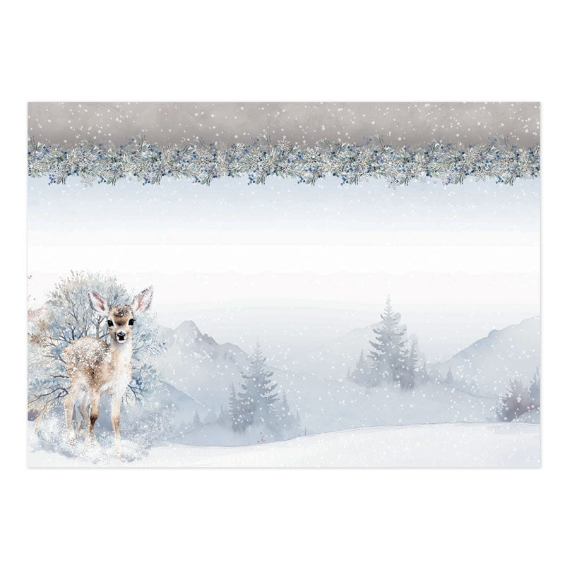Winter Wildlife Luxury Topper Set