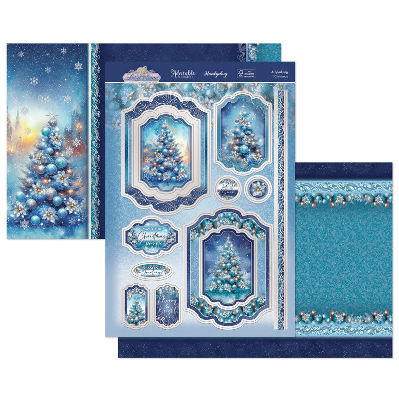 A Sparkling Christmas Luxury Topper Set