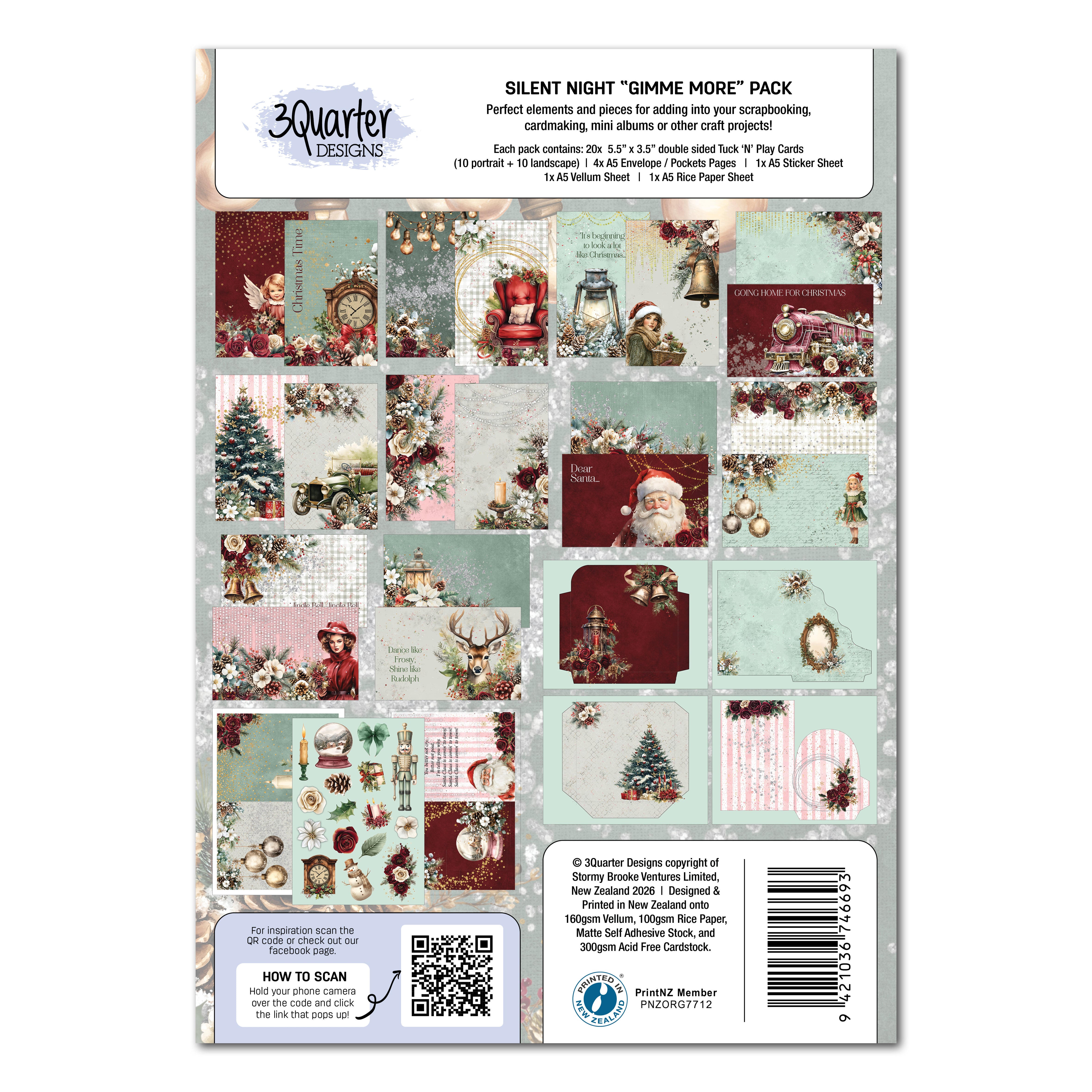 3Quarter Designs Silent Night Gimme More Pack