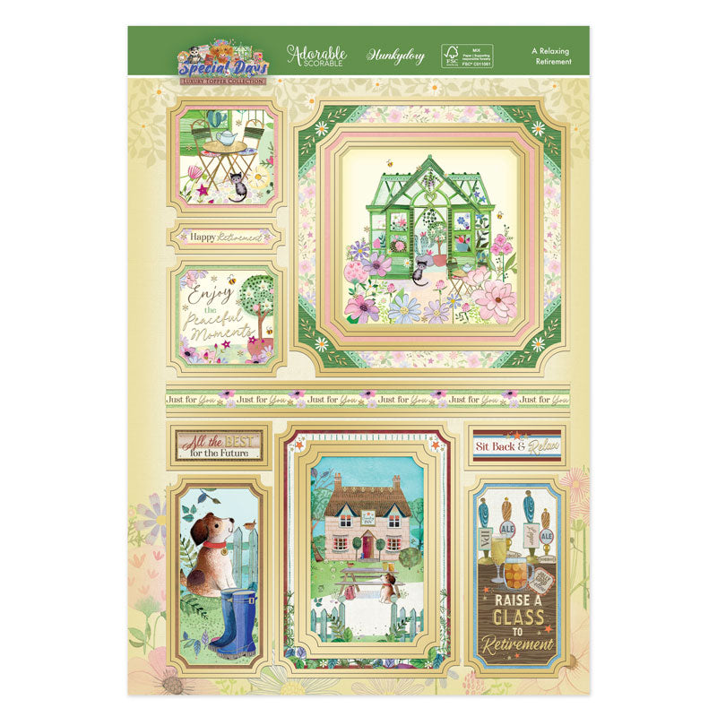 A Relaxing Retirement Luxury Topper Set