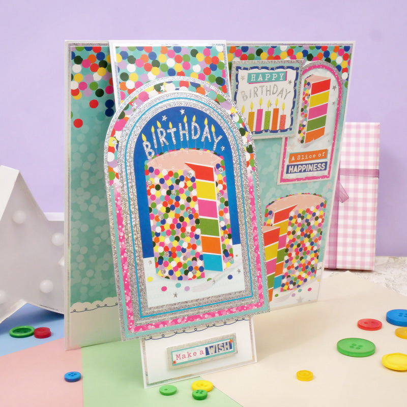 Happy Birthday Luxury Topper Set